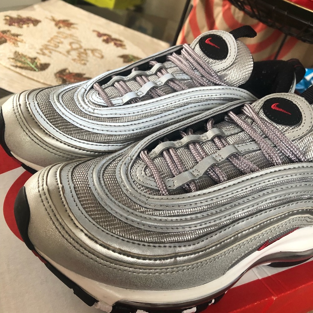 Women Nike air max 97 QS (Gs) silver bullet